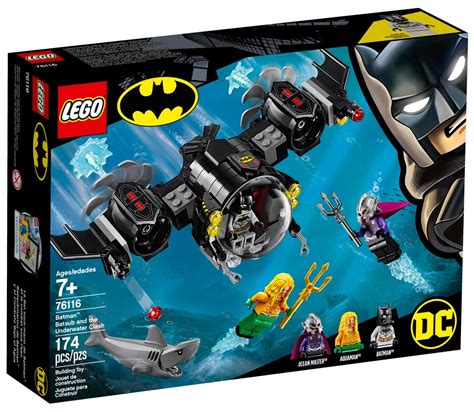 Lego Dc Batman Batsub And The Underwater Clash Set 76116 673419302920 Ebay