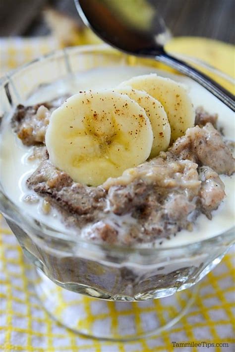 Crock Pot Banana Bread Oatmeal Recipe Tammilee Tips