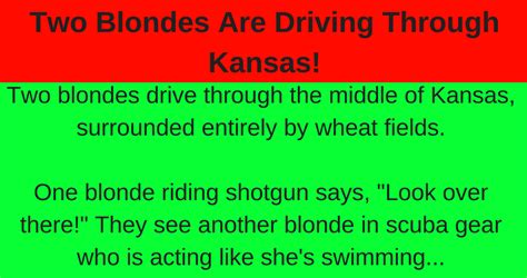 This Blonde Joke Will Have You Laughing All Day Long