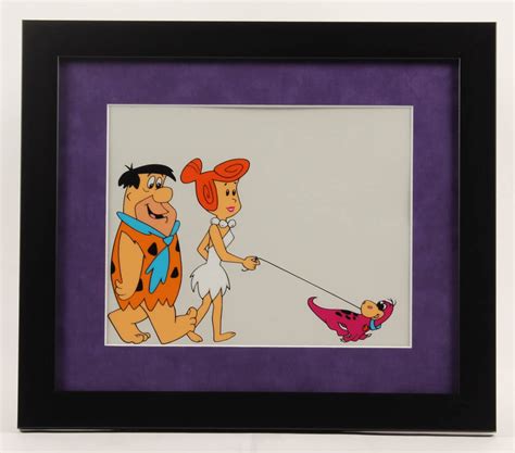 The Flintstones 13x15 Custom Framed Serigraph Display Pristine Auction