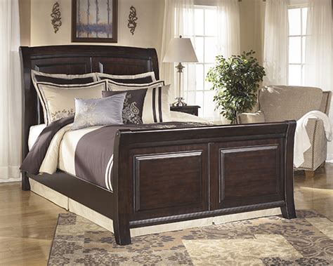 Ridgley King Sleigh Bed Marjen Of Chicago Chicago Discount Furniture