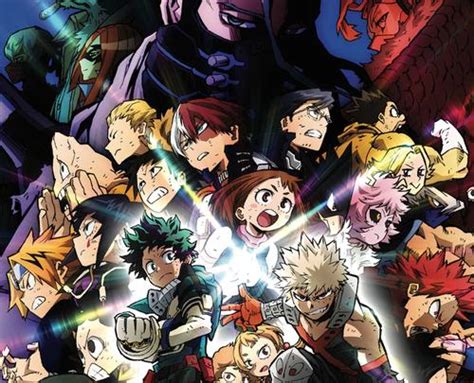 Anime My Hero Academia Releases Movie Teaser Poster On Twitter Bell