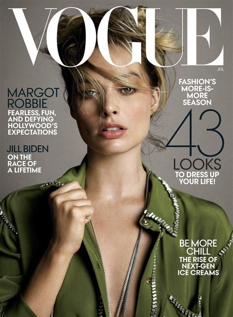 See The Stunning Images From Margot Robbies July Vogue Cover Shoot Photographed By Inez And