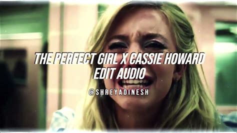 The Perfect Girl Edit Audio Youtube