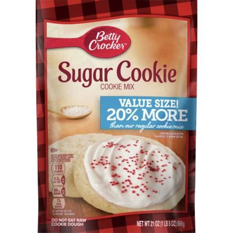 Betty Crocker Sugar Cookie Mix Value Size 21 Oz Smiths Food And Drug