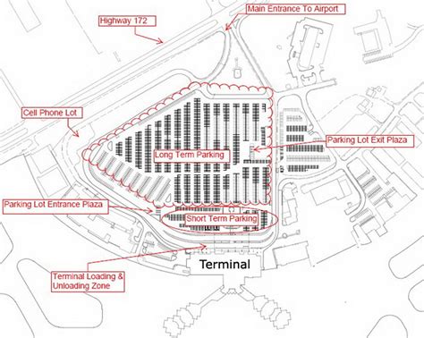 Airport Parking Map Green Bay Airport Parking