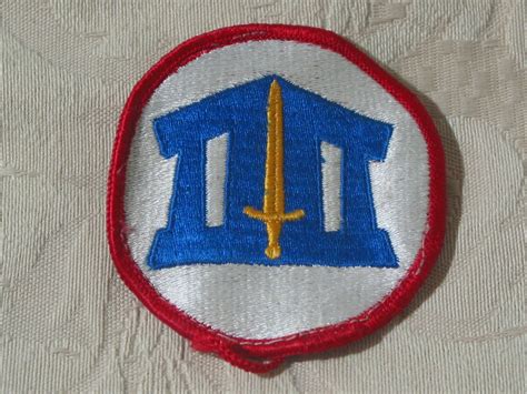 Military Shoulder Patch Reserve Officers Training Corps Rotc Vietnam