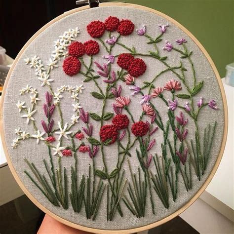 This Type Of Embroidery Flowers Is Certainly A Stunning Style Construct
