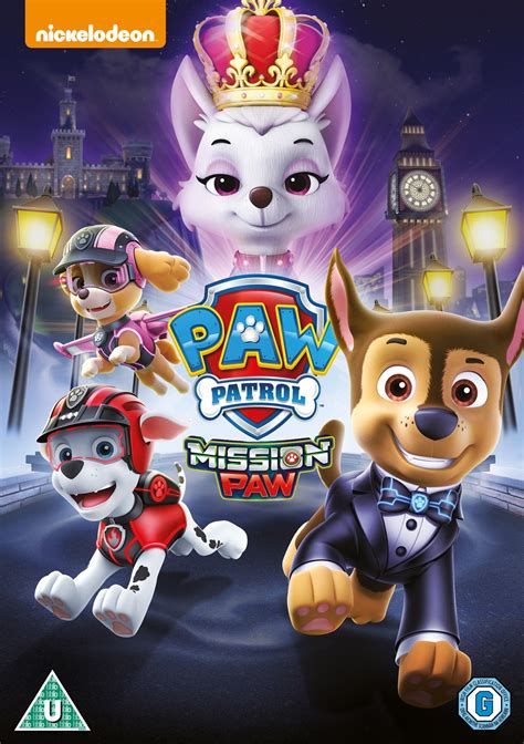 Paw Patrol Mission Paw Dvd Free Shipping Over £20 Hmv Store