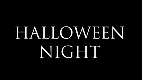 Chilling Stories Halloween Night Youtube