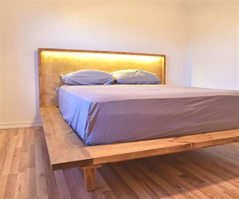 How To Build A Modern Platform Bed 4 Steps With Pictures