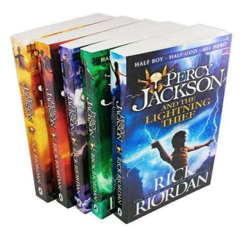5 Book Set Percy Jackson The Ultimate Collection By Rick Riordan 2021