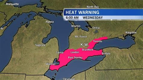 Heat warning videos and latest news articles; Heat Warning continues: thunderstorms possible | CTV ...