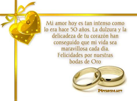 Imágenes Y Dedicatorias Para Aniversarios De Bodas De Oro Frases Amor