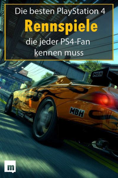 Wir Stellen Die Zehn Besten Rennspiele Für Die Die Playstation4 Vor