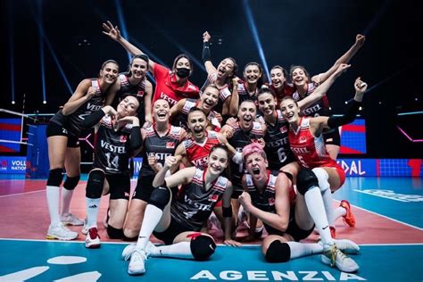 Delight As Turkey Wins Bronze Medal In Women’s Volleyball Nations League T Vine