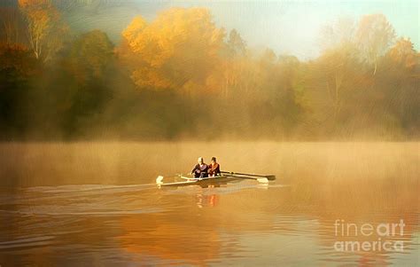 Foggy Morning On The Chattahoochee Photograph By Darren Fisher Fine