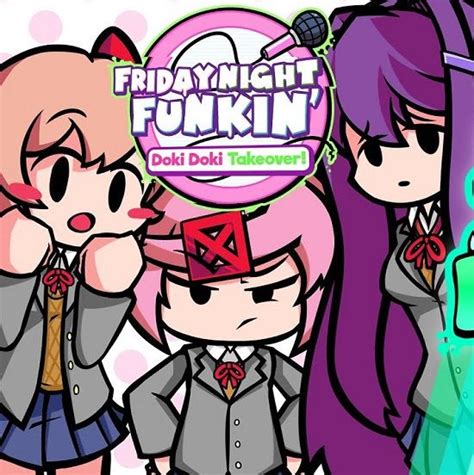 Fnf Doki Doki Takeover Ddlc Mod Online Y9freegames