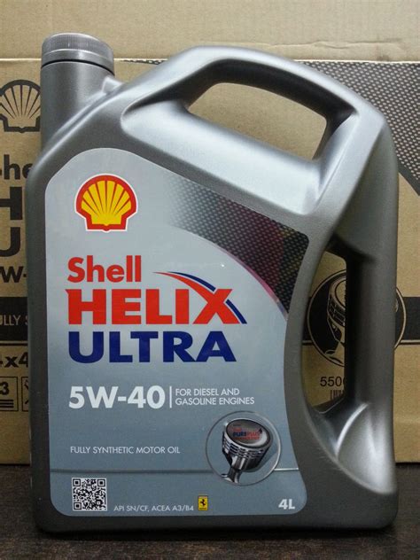 Conventional motor oil is oil that utilizes crude oil and is further refined. Shell Helix Ultra 5W-40 Fully Synthetic Engine oil