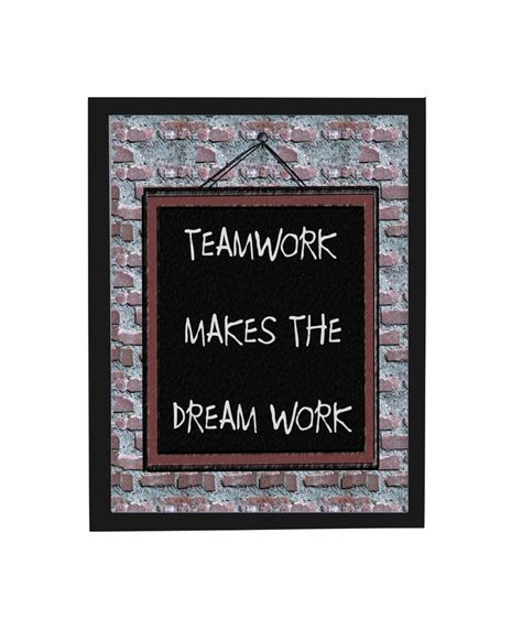 Or her team members to work well together toward a common vision and goals. Work quotes, Teamwork and Quote wall art on Pinterest