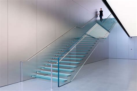 Shop imports decor gra stair tread in the stair treads department at lowe's.com. Foster + Partners — Westlake Apple Store | Staircase design, Glass staircase, Apple store design