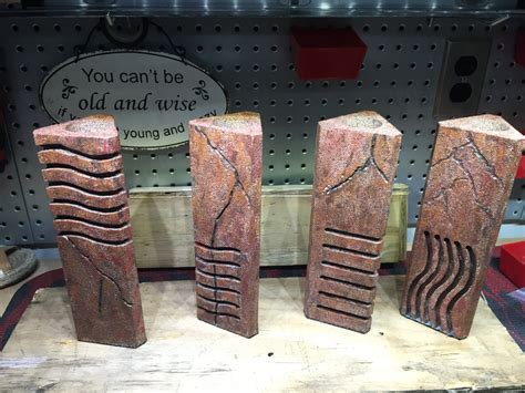 The Fifth Element Stones Pillar Candle Holders 13 Steps With