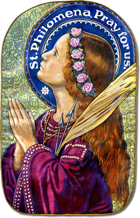 About Saint Philomena Patroness And Protectress Of The Universal