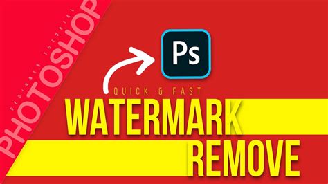 Photoshop Tutorial Remove Watermark Psdguide Youtube
