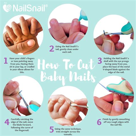 How to Cut Baby Nails. Tips for Trimming Baby Nails – Nail Snail®