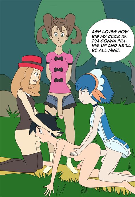 Post 3395327 Ash Ketchum Miette Porkyman Porkyman X And Y Serena Shauna