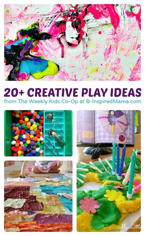Over 20 Creative Kids Play Ideas From The Weekly Kids Co Op At B