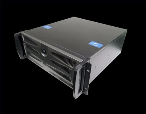 4u 450mm Industrial Computer Case Dvr Long Black Chassis 7 Tank Or14