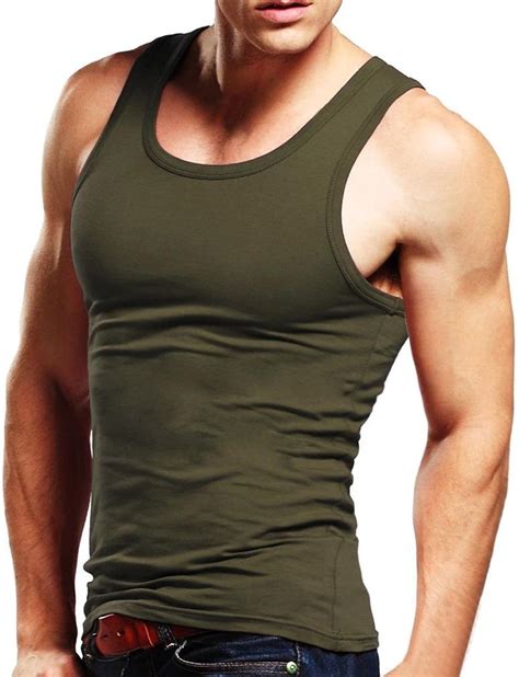 Modchok Men S Vest Athletic Tank Tops Sleeveless T Shirt Cotton
