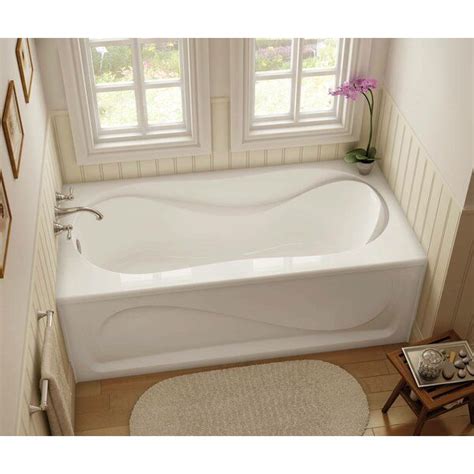 Tubs are listed by size: Cocoon 60" x 30" Soaking Bathtub in 2020 | Bathtub remodel ...