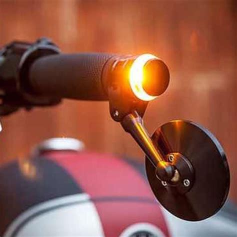 Housing diameter = 45 mm. Aluminum Alloy Cafe Racer LED Turn Signal Lights - Buy ...