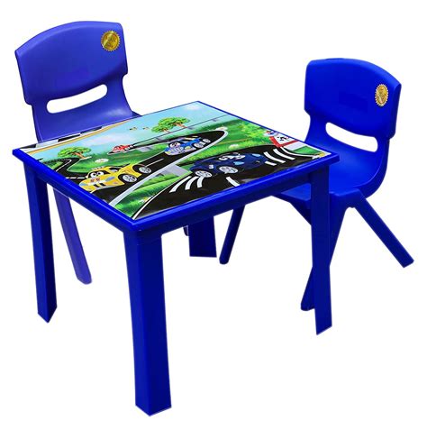 Strong Kids Children Table And Chairs Set For Study Garden Indoor