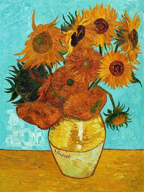 Pintura De Van Gogh Girassois