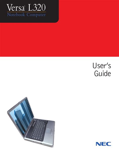 Nec Versa L320 User Manual Pdf Download Manualslib