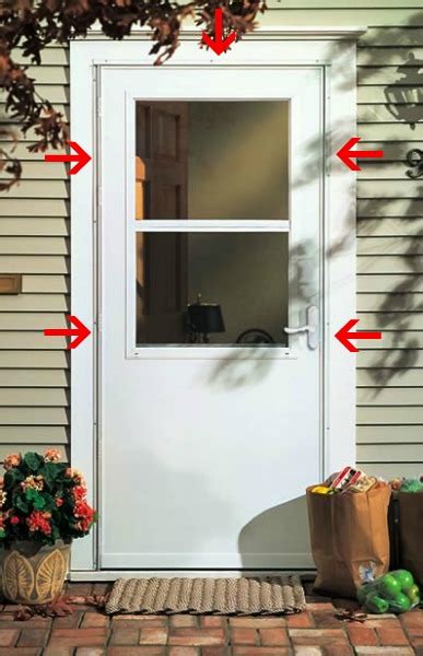 Installing A Wooden Storm Door In An Existing Frame Doh I Y