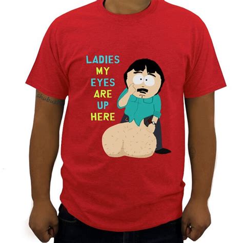 Drop Shipping Men T Shirt Randy Marsh Huge B South Park Man T Shirt