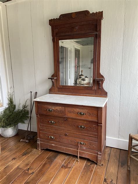 Our New Antique Eastlake Style Dresser