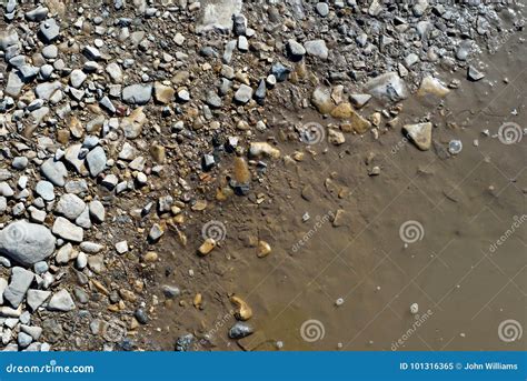 Muddy Puddle Water And Stones Stock Image Image Of Muddy Outdoor