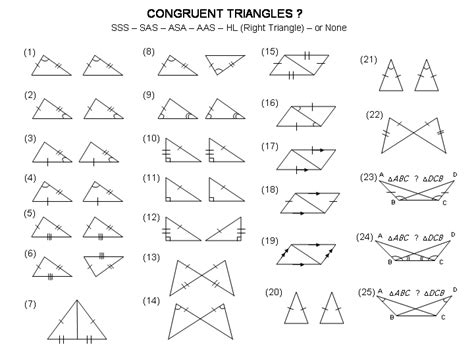 Sss and sas congruence worksheet answers. 9 Best Images of Postulates And Theorems Worksheets - Points Lines and Planes Worksheet ...