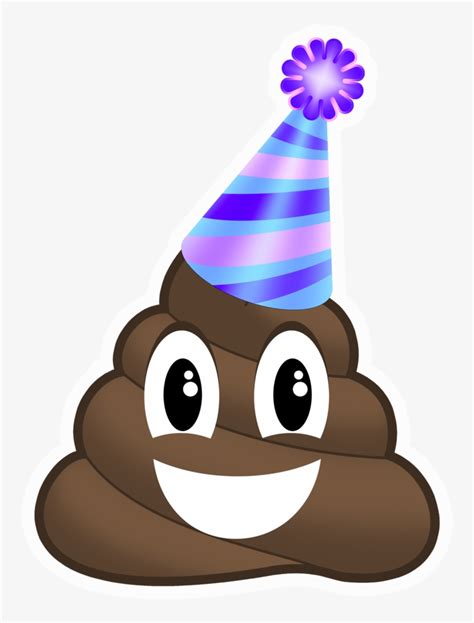 Party Poop Emoji Party Pooper Emoji Clipart 771x1024