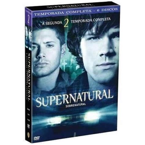 Supernatural 2ª Temporada Completa 6 Dvds Original Nacio Mercadolivre