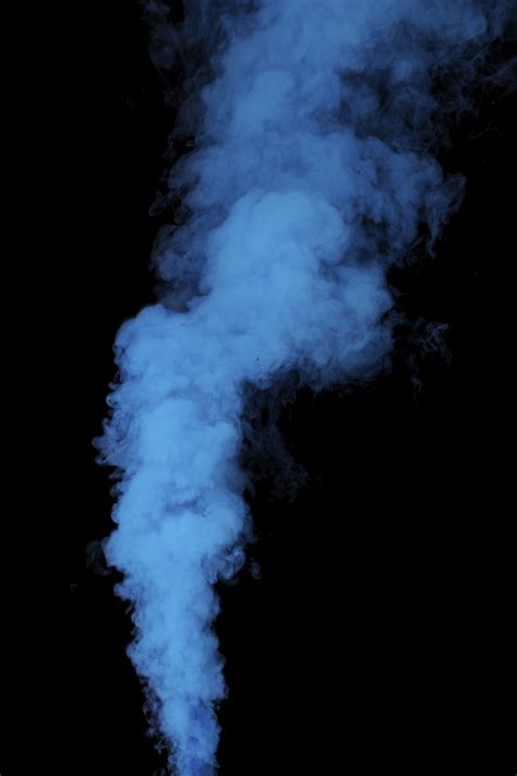 Blue Smoke Effect On A Black Free Photo Rawpixel
