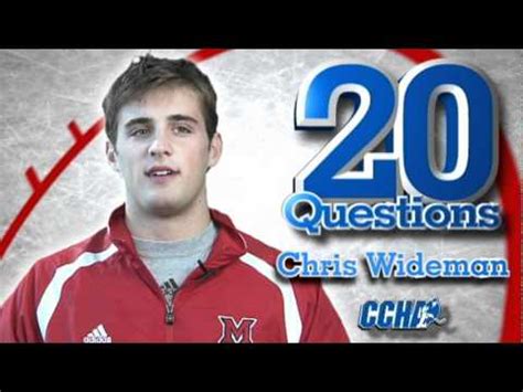 Ufc fighter chris weidman of baldwin talks about how before turning to mixed martial arts, he thought he could be a professional hockey player. 20 Questions with Chris Wideman - YouTube
