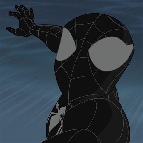 Spiderman Black Suit Spiderman Ps4 Spiderman Artwork Spider Cartoon