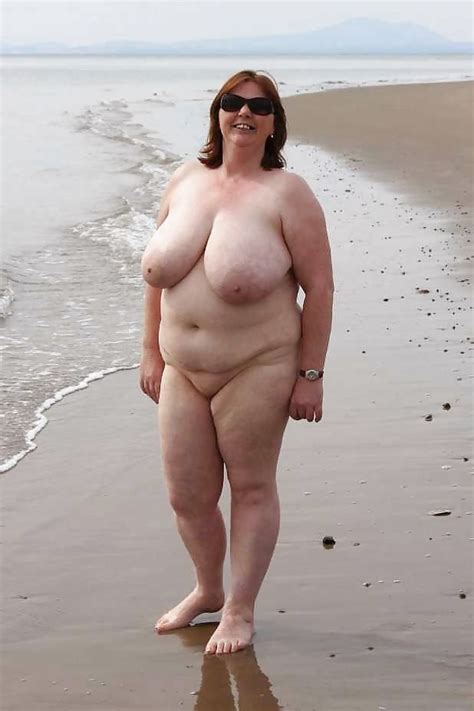 Bbw Nude Beach Tits