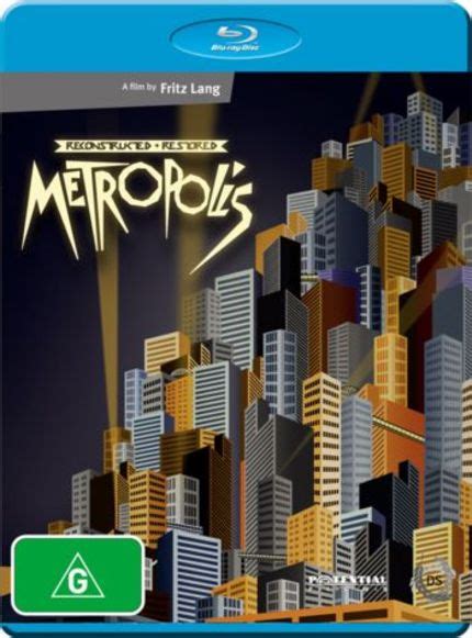 metropolis blu ray review